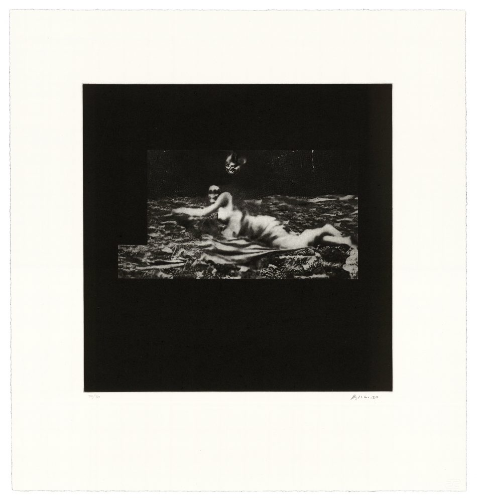 Distorted Nude Photogravure By David Lynch Printed Editions