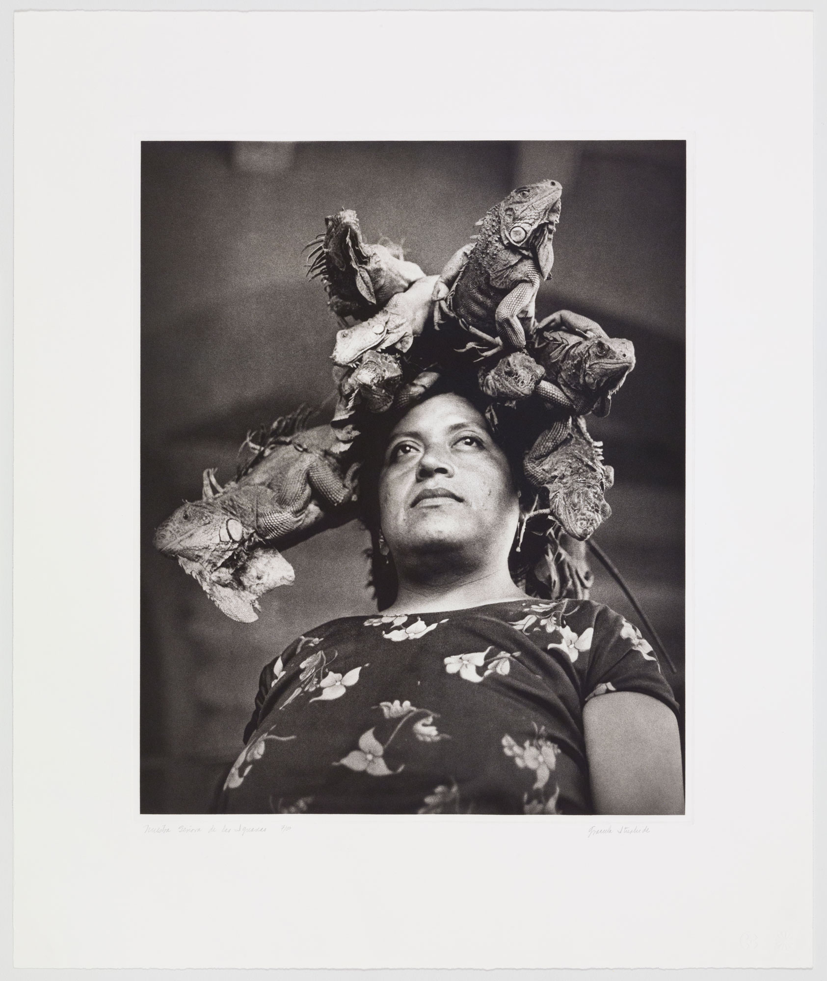 Nuestra Senora de las Iguanas by Graciela Iturbide