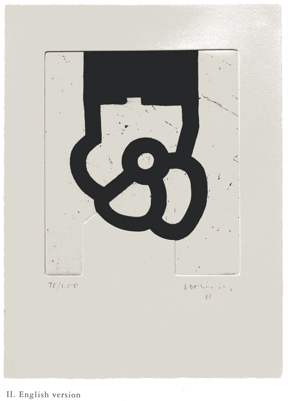 Literature or Life II by Eduardo Chillida