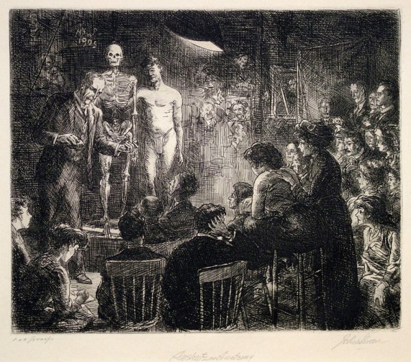 Anshutz On Anatomy by John Sloan