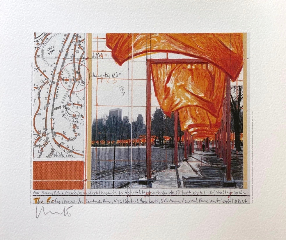 The Gates (a) by Christo