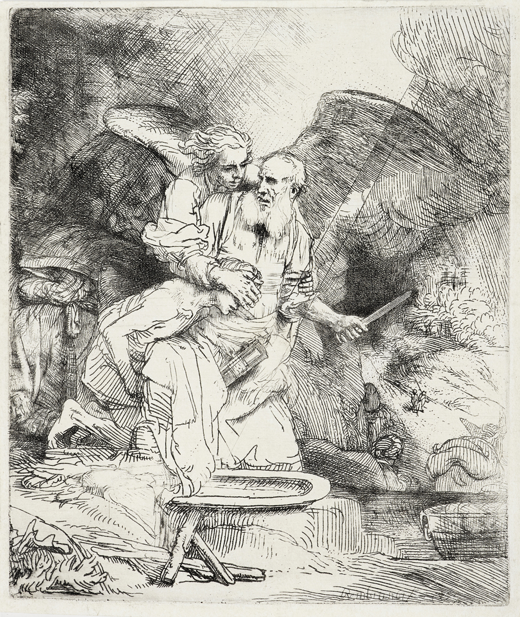 Abraham’s Sacrifice by Harmensz van Rijn Rembrandt