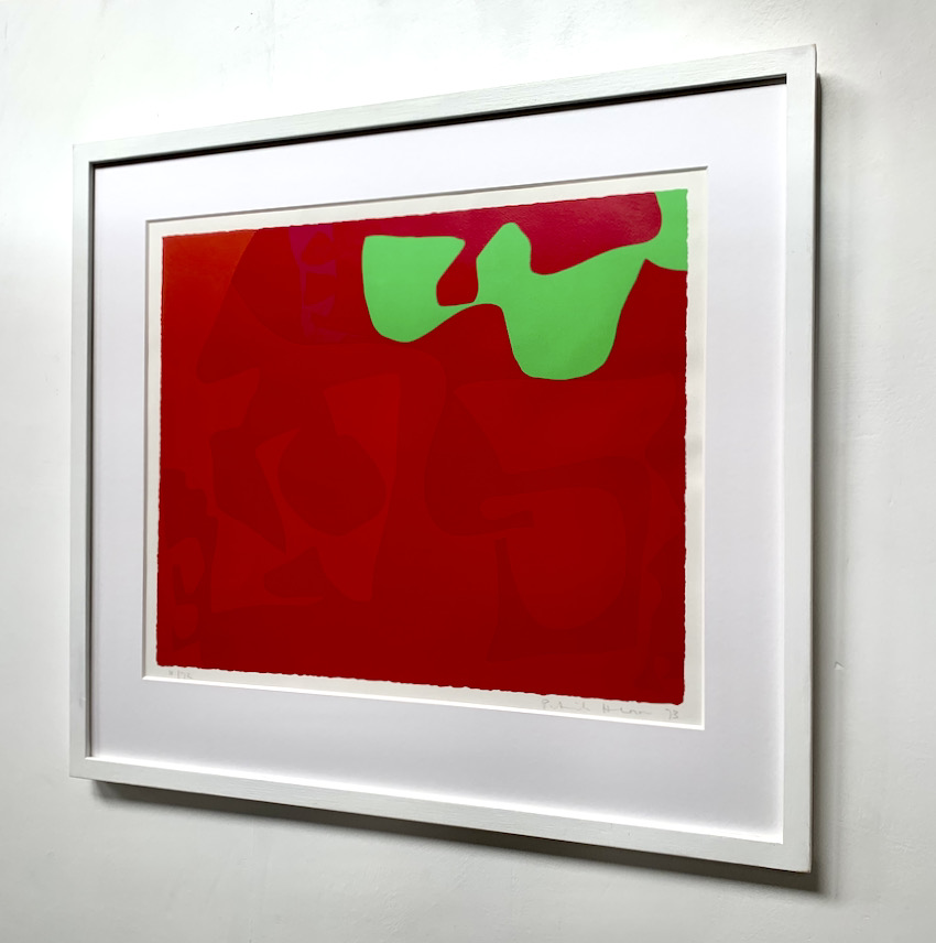 Small Red: January 1973 by Patrick Heron