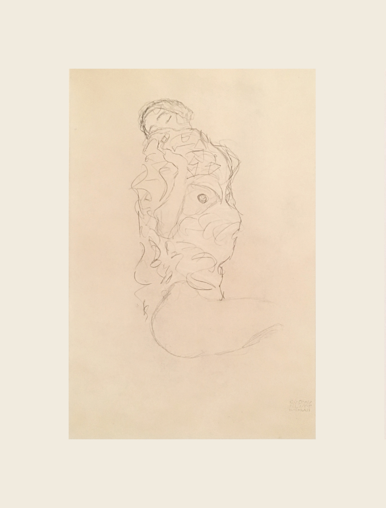 Untitled (j) by Gustav Klimt