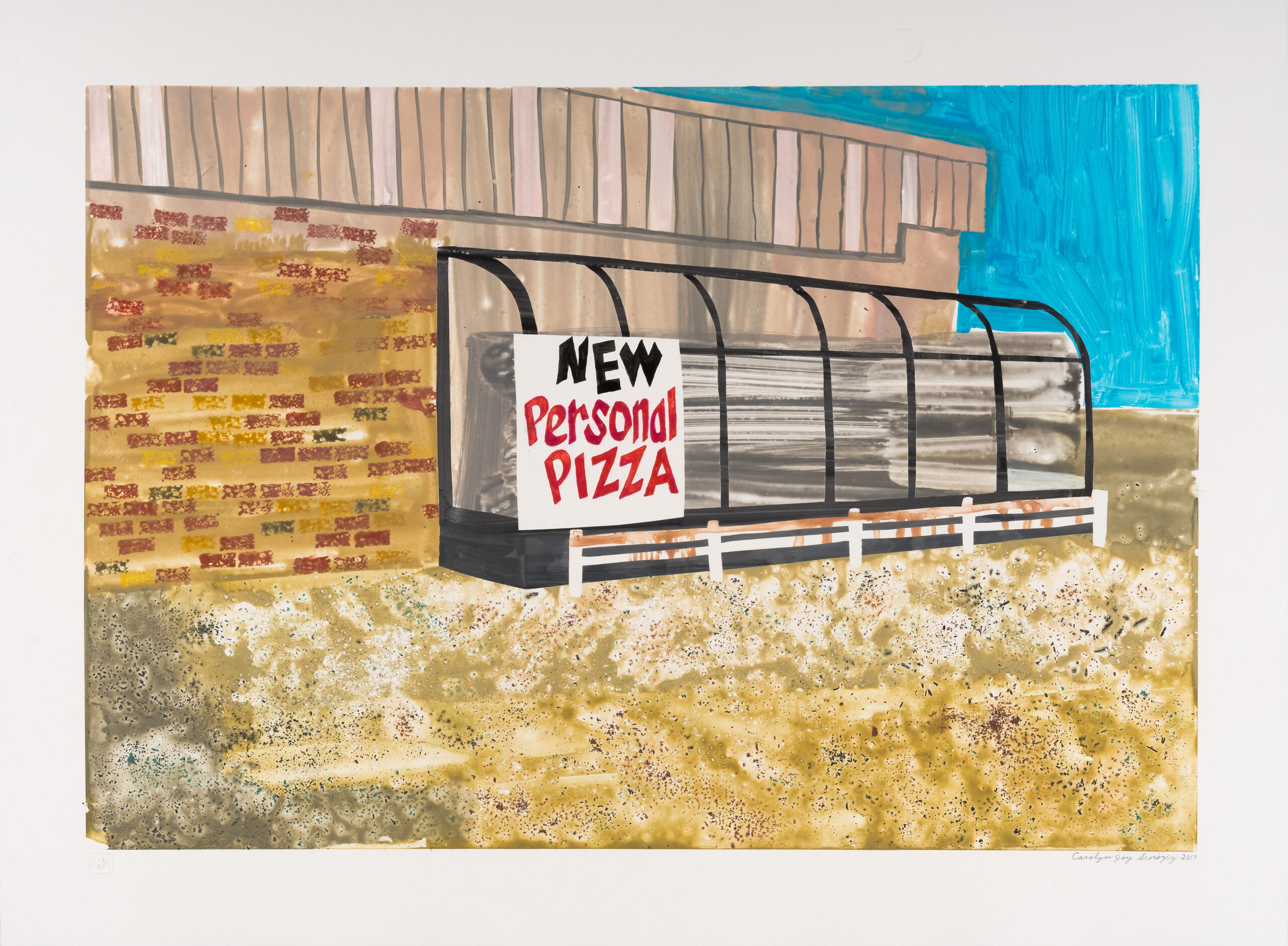 New Personal Pizza by Carolyn Swiszcz