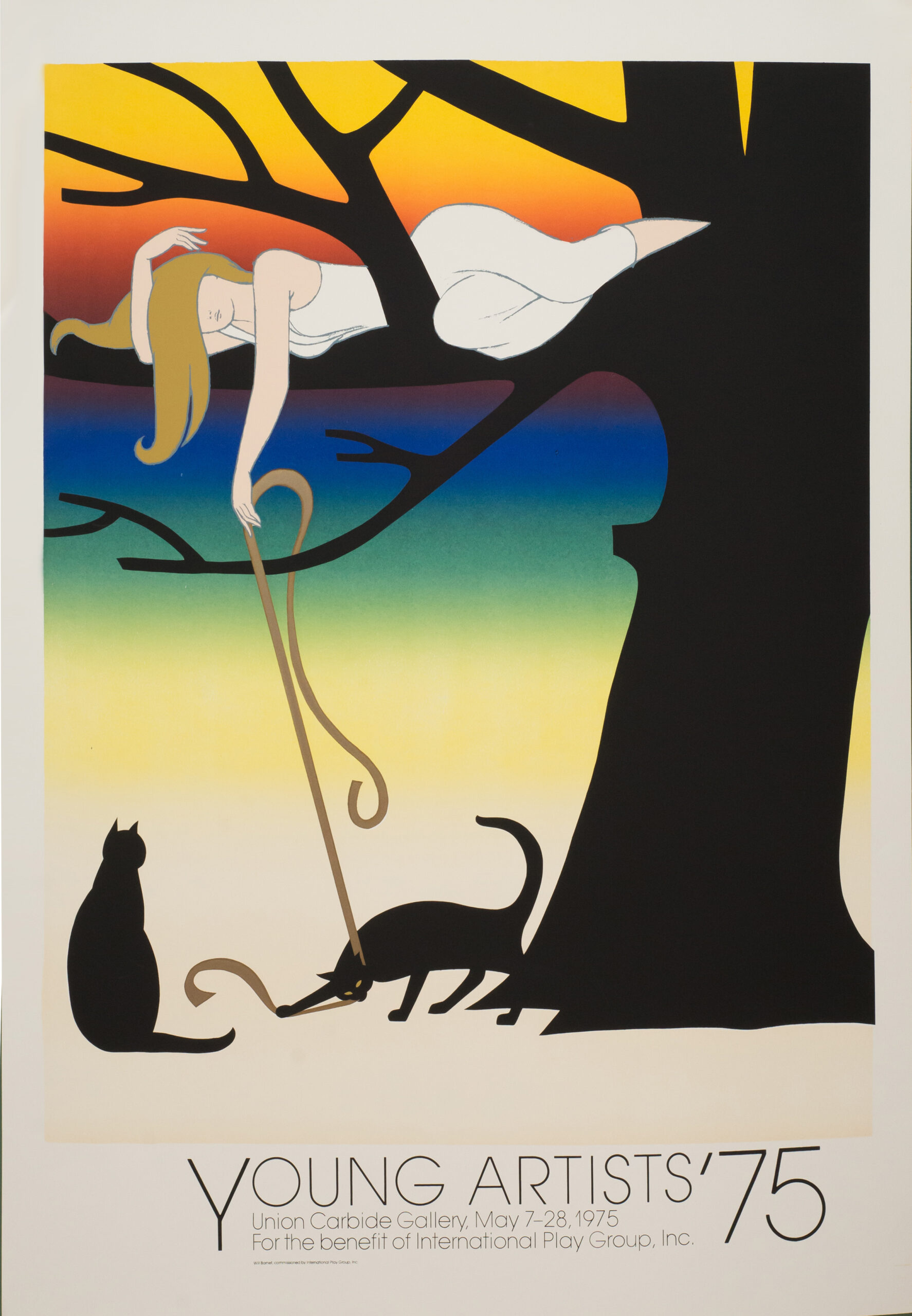 Play Poster by Will Barnet