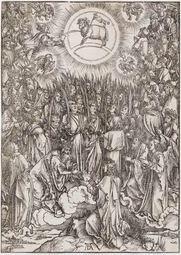 The Adoration Of The Lamb by Albrecht Dürer