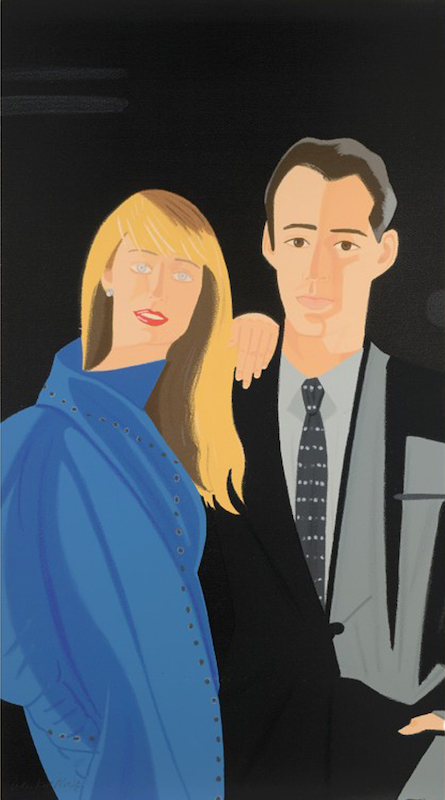 Pas De Deux I by Alex Katz