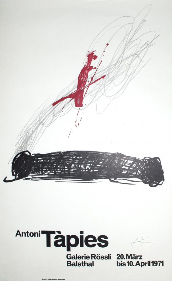 Untitled by Antoni Tapies