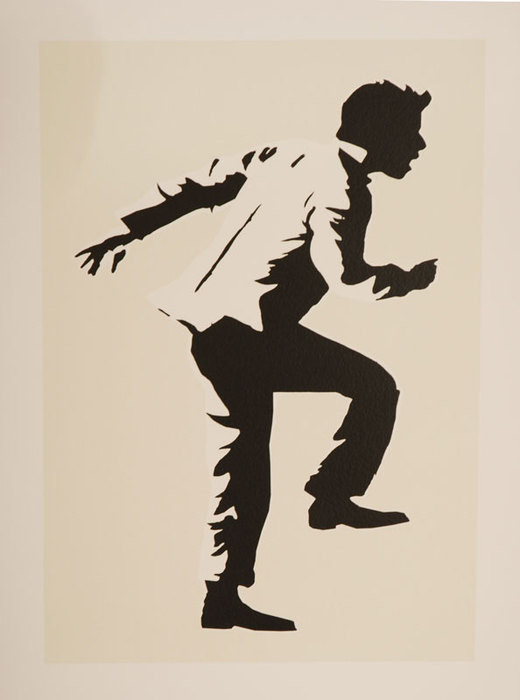 Running Man by Blek Le Rat