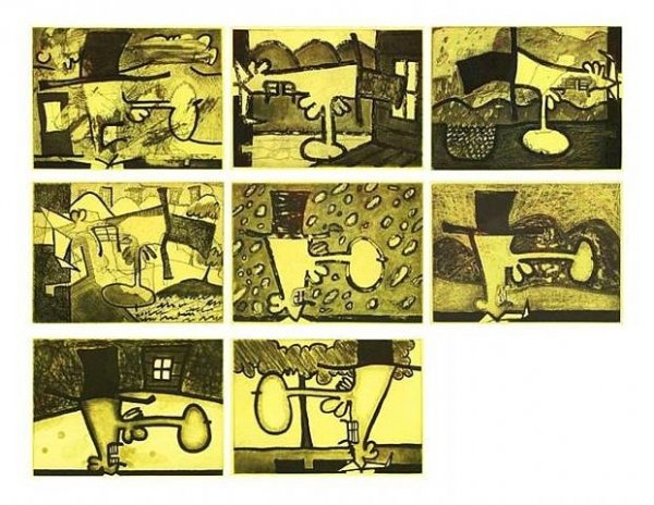 Atmospherics by Carroll Dunham