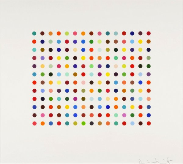 Pyronin Y by Damien Hirst