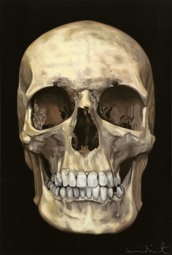 The Skull Beneath The Skin by Damien Hirst