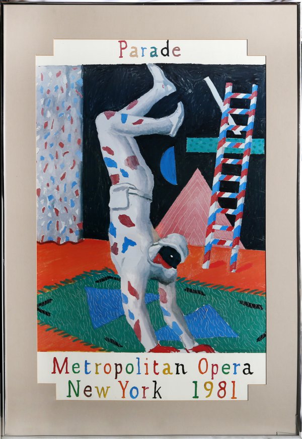 Parade, Metropolitan Opera by David Hockney