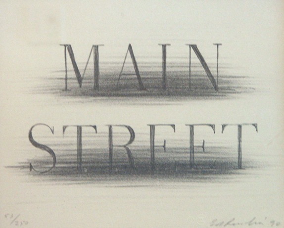 Main Street by Ed Ruscha