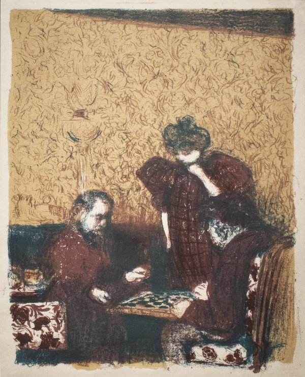 La Partie De Dames by Edouard Vuillard