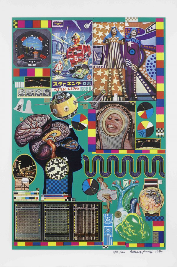 Hollywood Wax Museum by Eduardo Paolozzi