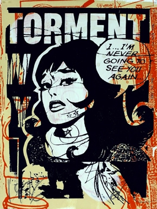 Torment In Orange by Faile