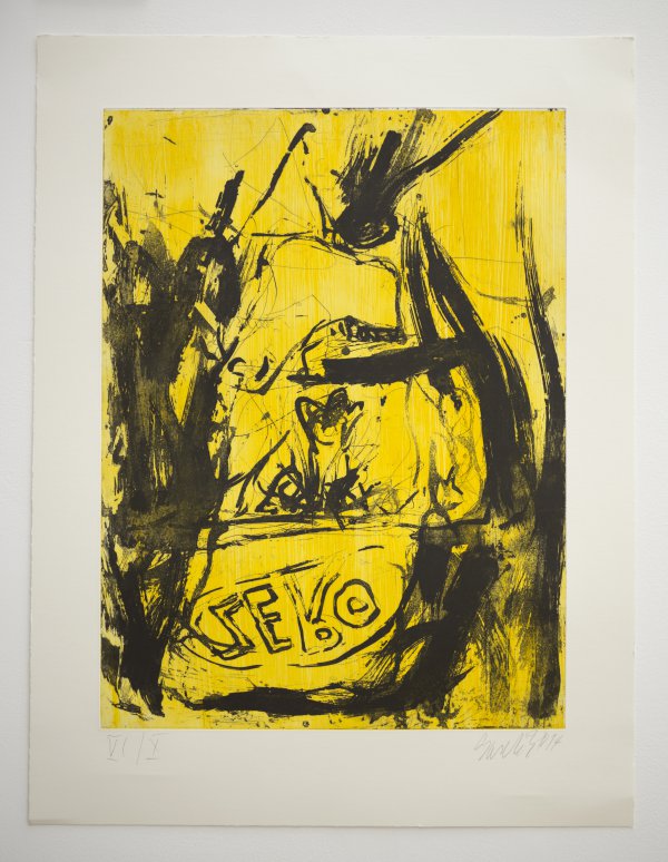 Farewell Bill by Georg Baselitz