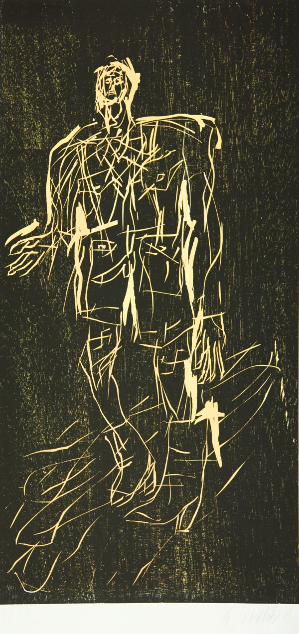 Poet In Stiefeln (remix) by Georg Baselitz