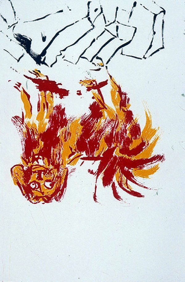 Tama ii by Georg Baselitz