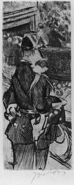 Bal Du Moulin Rouge: Le Garde by Jacques Villon