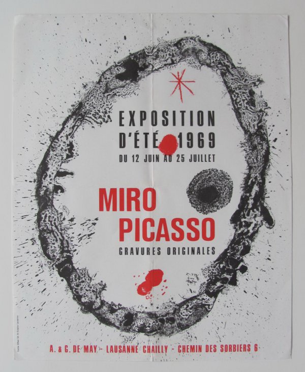 Miro / Picasso Gravures Originales by Joan Miró