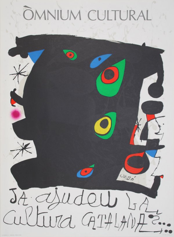 Omnium Cultural by Joan Miró