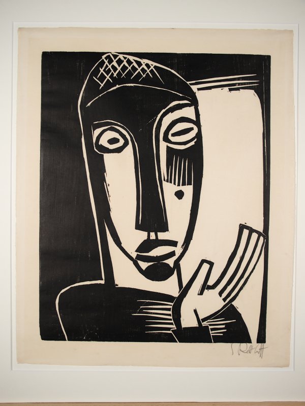 Grosse Prophetin by Karl Schmidt-Rottluff