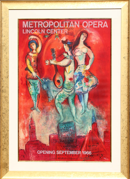 Metropolitan Opera, Carmen by Marc Chagall