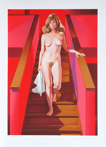 Nude Descending A Staircase by Mel Ramos