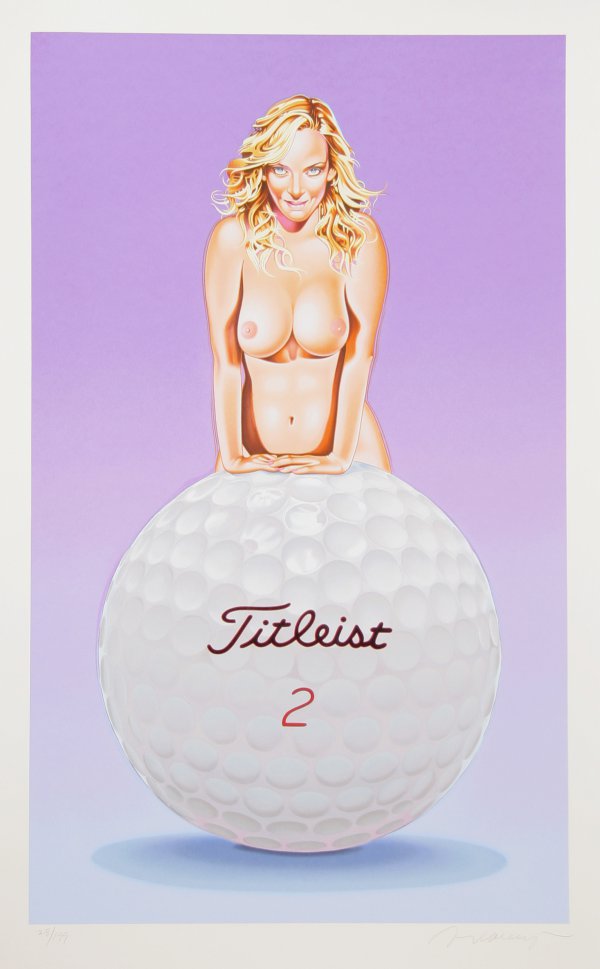 Titleist Tillie by Mel Ramos