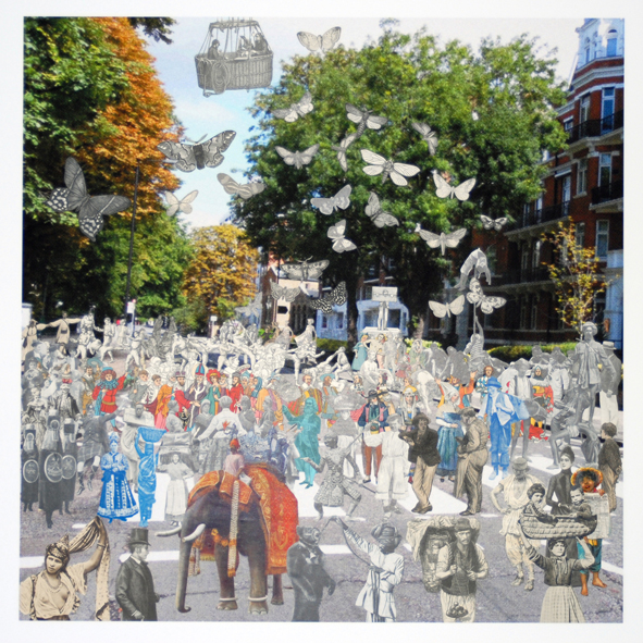 London- Abbey Road Parade by Peter Blake