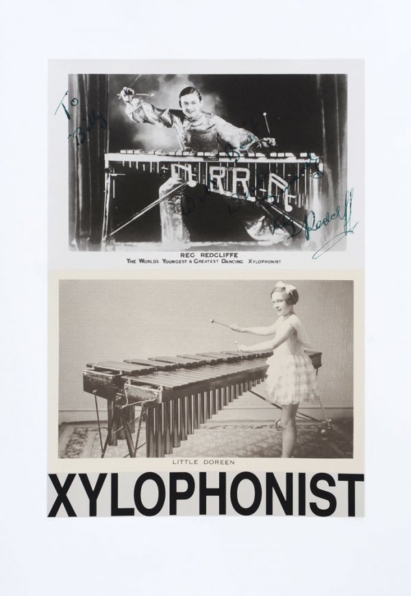 X Is For Xylophonist by Peter Blake