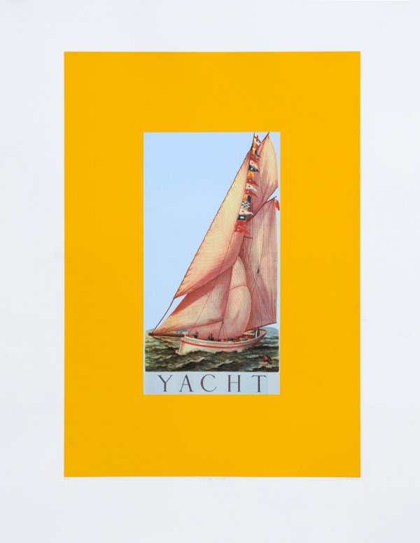 Y Is For Yacht by Peter Blake