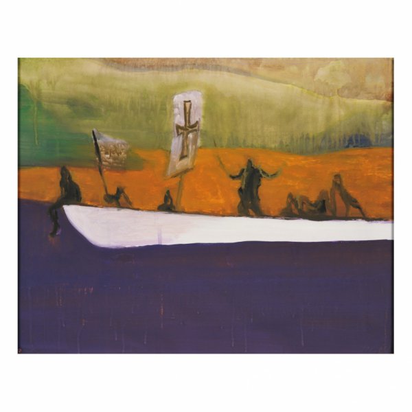 Canoe by Peter Doig