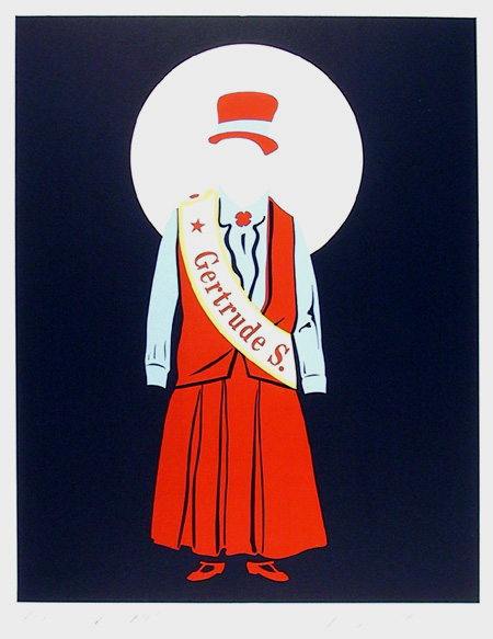 Gertrude Stein by Robert Indiana