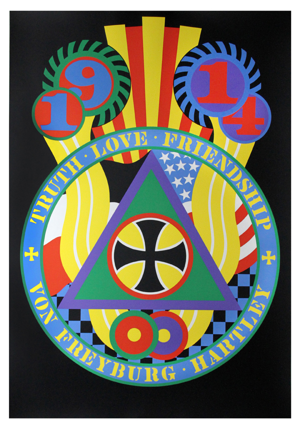 The Hartley Elegies: Berlin Series, Kvf V by Robert Indiana