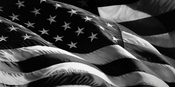 American Flag X-5 by Robert Longo