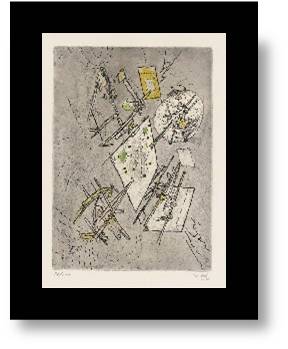 Droites Liberees Ii by Roberto Matta