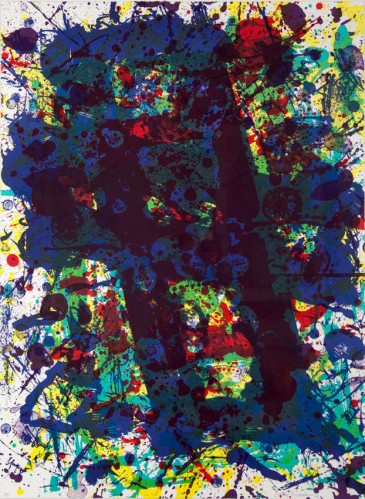 Untitled by Sam Francis