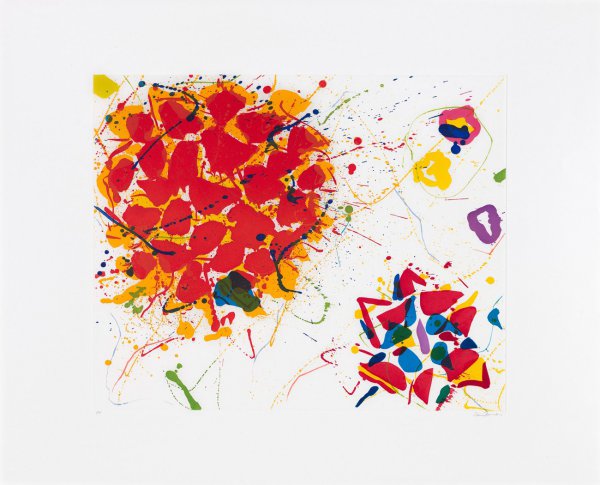 Untitled Ii by Sam Francis