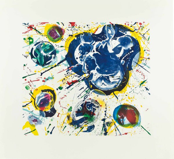 Untitled I by Sam Francis