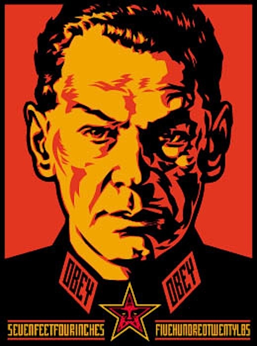 Authoritarian by Shepard Fairey