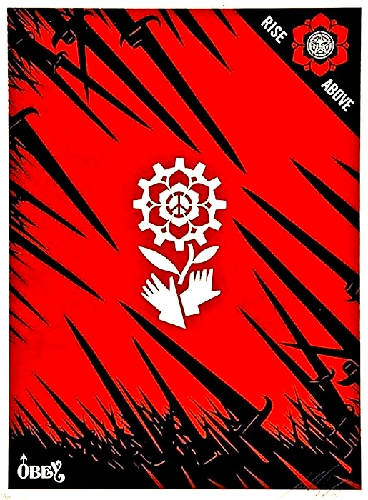 Bayonettes by Shepard Fairey