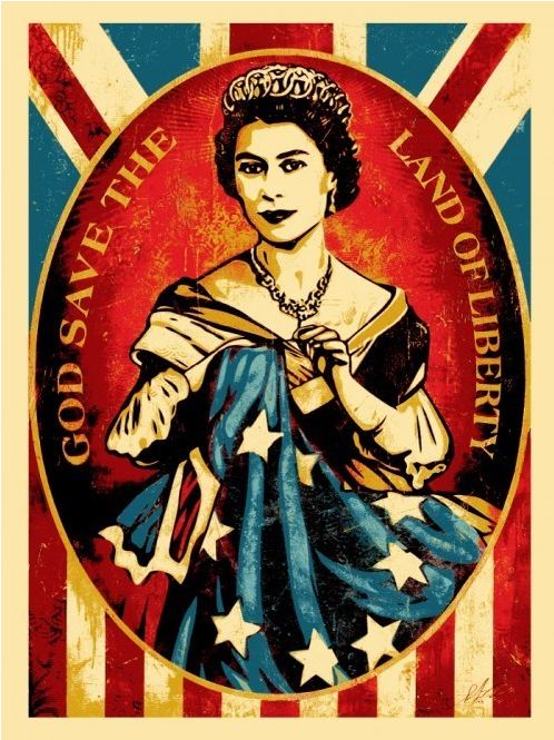 God Save The Queen by Shepard Fairey