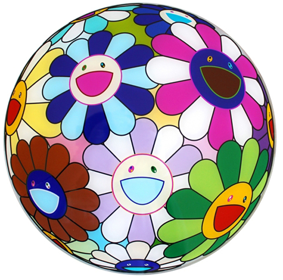 Dumpling Flower by Takashi Murakami