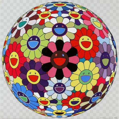 Flower Ball by Takashi Murakami