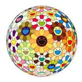 Flowerball (3d) Sunflower by Takashi Murakami