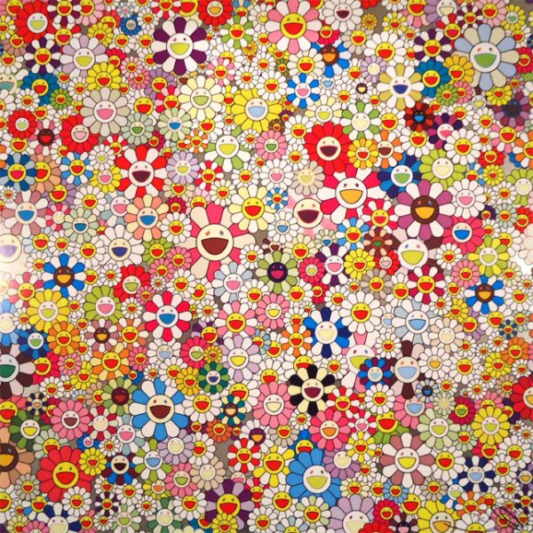 Flowers Blossoming by Takashi Murakami